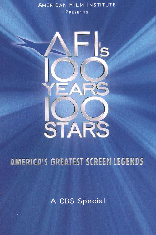 Movie poster for AFI's 100 Years... 100 Stars: America's Greatest Screen Legends (1999)