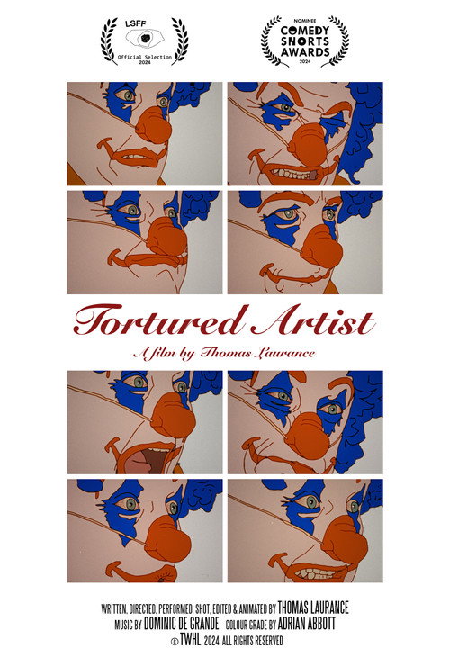 Movie poster for Tortured Artist (2024)