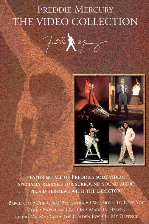 Movie poster for Freddie Mercury the Video Collection (2000)