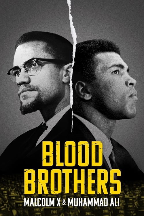 Movie poster for Blood Brothers: Malcolm X & Muhammad Ali (2021)