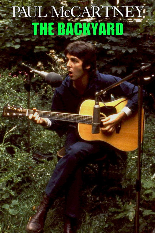 Movie poster for Paul McCartney: The Backyard (2024)