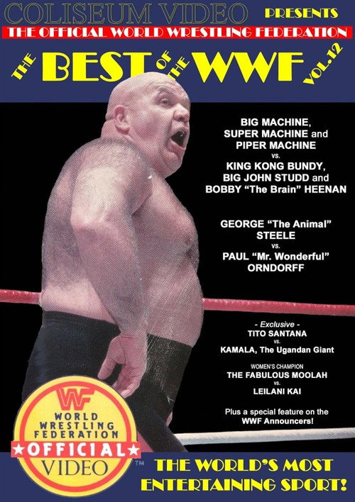 Movie poster for The Best of the WWF: volume 12 (1987)