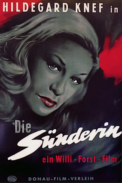 Movie poster for Die Sünderin (1951)