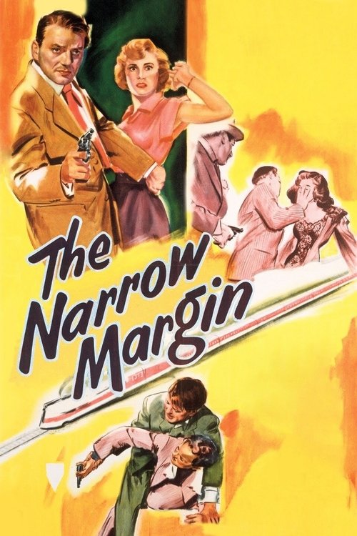 Movie poster for The Narrow Margin (1952)