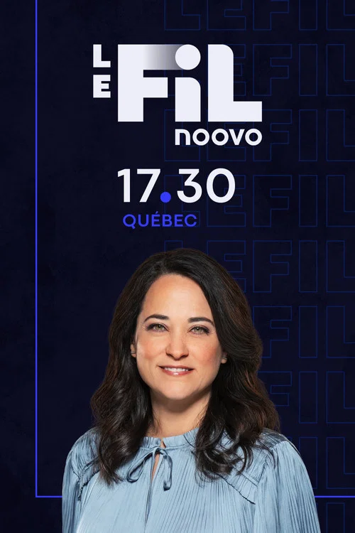 Series poster for Noovo Le Fil Québec (2021)