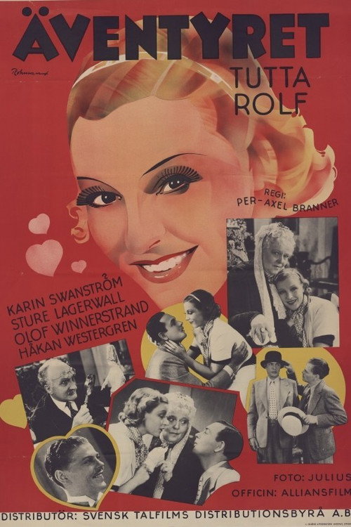 Movie poster for Äventyret (1936)