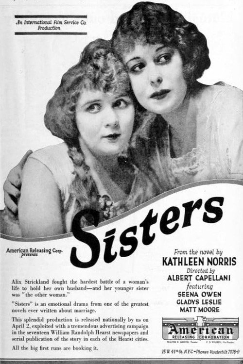 Movie poster for Sisters (1922)