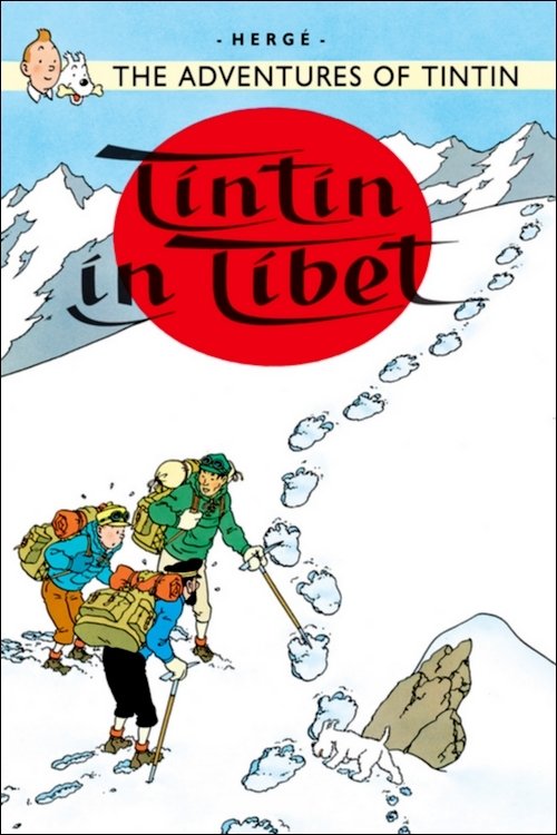 Movie poster for Tintin in Tibet (1992)