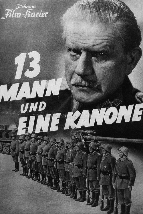 Movie poster for Thirteen Men and a Cannon (1938)