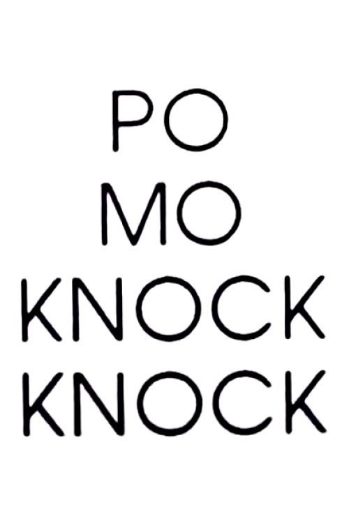 Movie poster for Po Mo Knock Knock (1998)