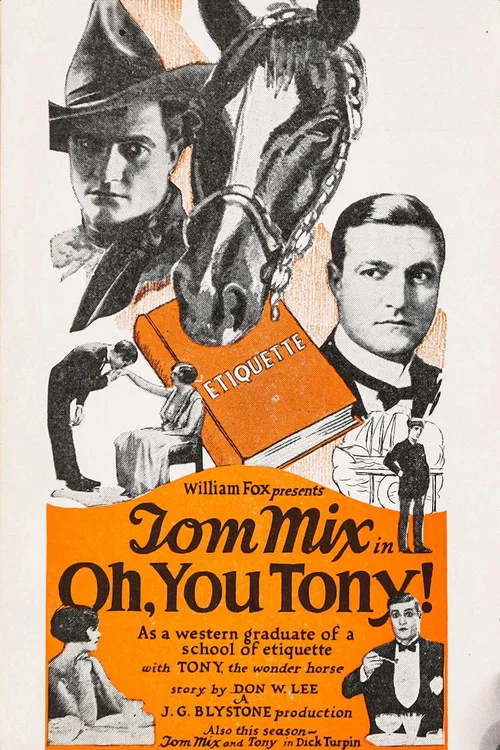 Movie poster for Oh, You Tony! (1924)