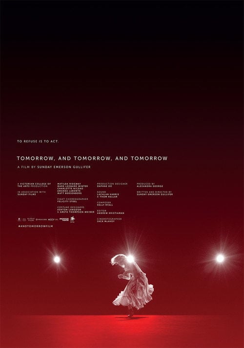 Movie poster for Tomorrow, and Tomorrow, and Tomorrow (2017)
