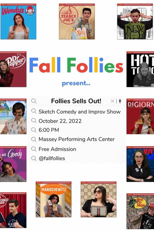Movie poster for Fall Follies Sells Out
