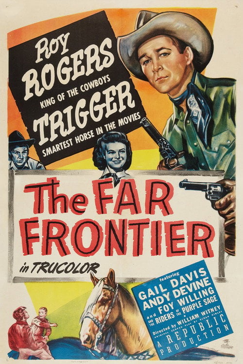 Movie poster for The Far Frontier (1948)