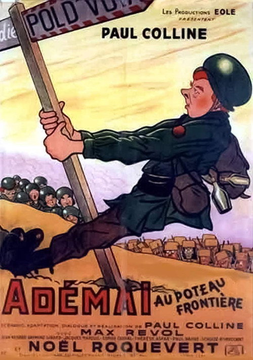 Movie poster for Adémaï at the border post (1950)