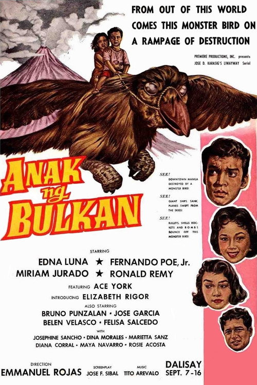 Movie poster for Anak ng Bulkan (1959)