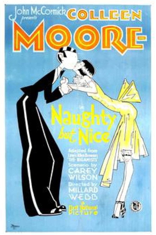 Movie poster for Naughty But Nice (1927)