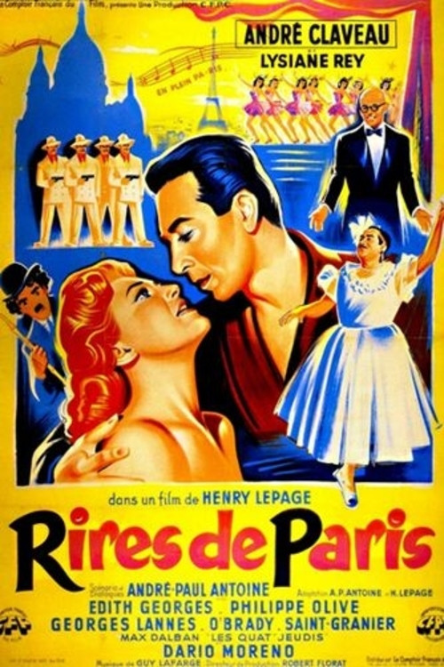 Movie poster for Sins of Paris (1953)
