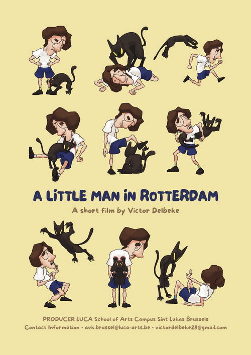 Movie poster for A Little Man in Rotterdam (2024)