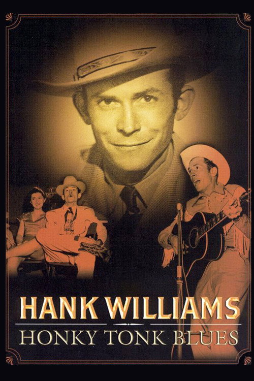 Movie poster for Hank Williams: Honky Tonk Blues (2004)