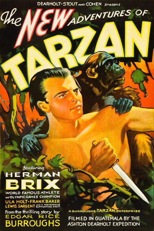 Movie poster for The New Adventures of Tarzan (1935)