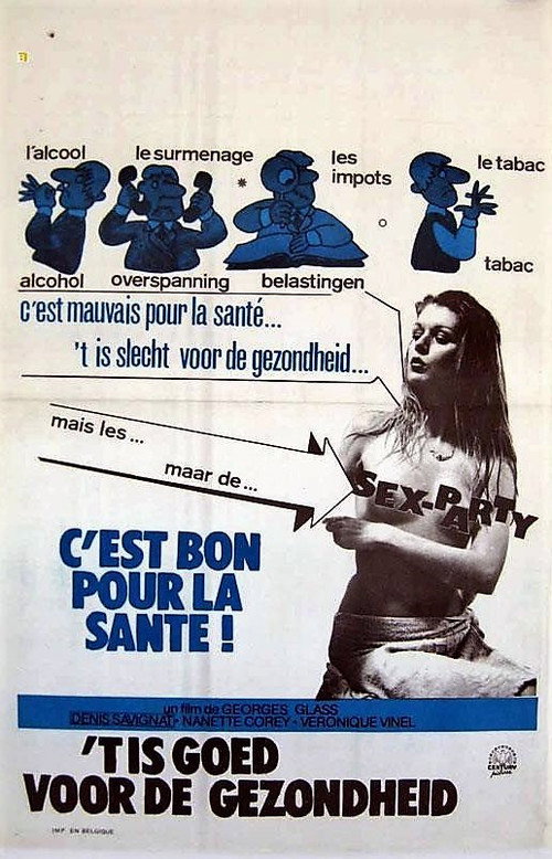 Movie poster for C'est bon pour la santé (1975)