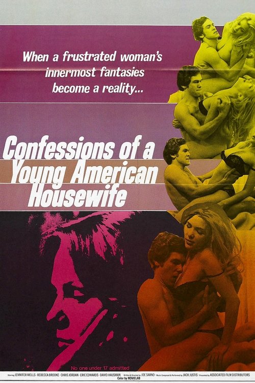 Movie poster for Confessions of a Young American Housewife (1974)