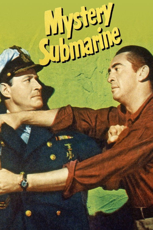 Movie poster for Mystery Submarine (1950)