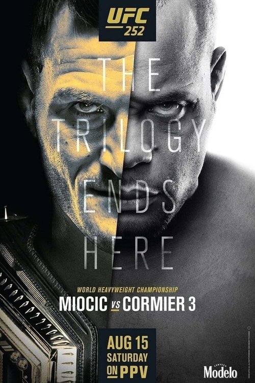 Movie poster for UFC 252: Miocic vs. Cormier 3 (2020)