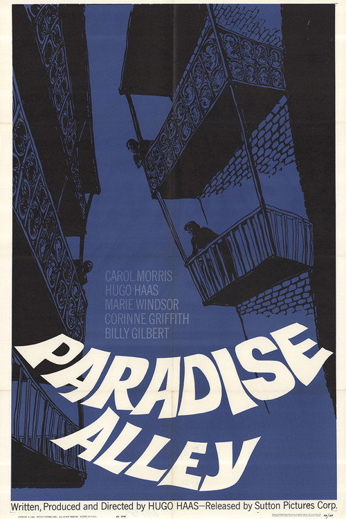 Movie poster for Paradise Alley (1962)