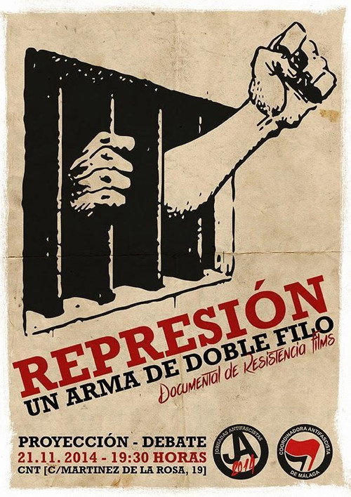 Movie poster for Represión: un arma de doble filo (2015)