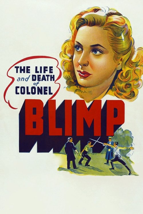 Movie poster for The Life and Death of Colonel Blimp (1943)