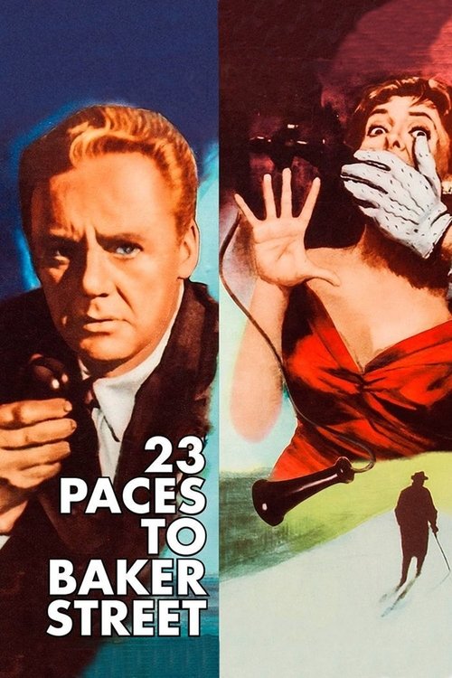 Movie poster for 23 Paces to Baker Street (1956)