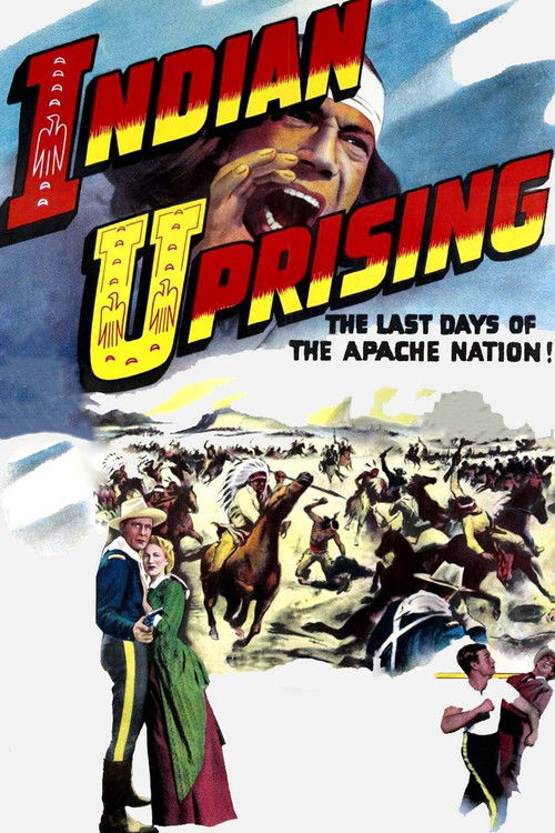 Movie poster for Indian Uprising (1952)