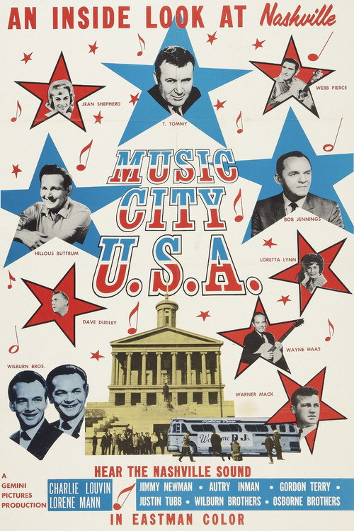 Movie poster for Music City U.S.A. (1966)