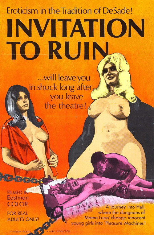 Movie poster for Invitation to Ruin (1968)