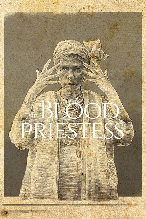 Movie poster for The Blood Priestess (2023)