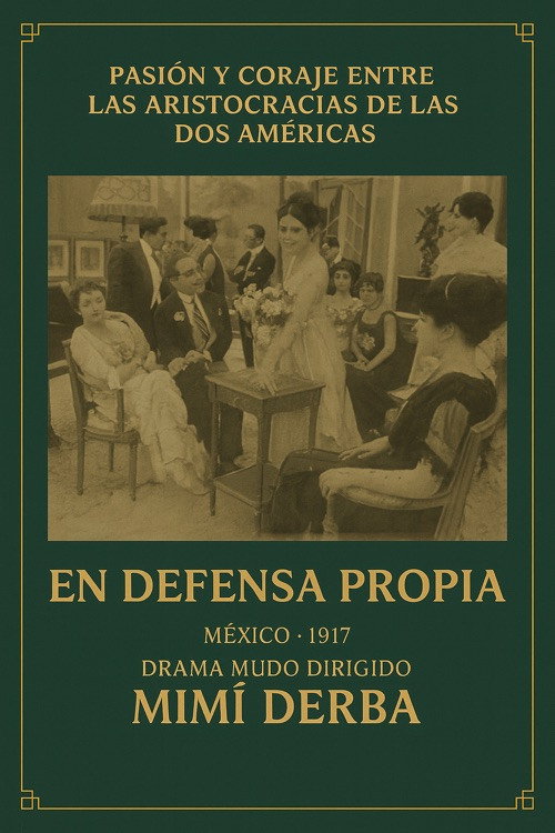 Movie poster for In Self Defense (1917)