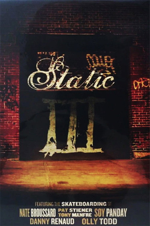 Movie poster for Static III (2007)