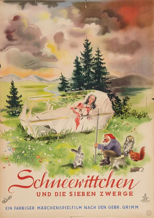 Movie poster for Snow White and the Seven Dwarfs (1955)