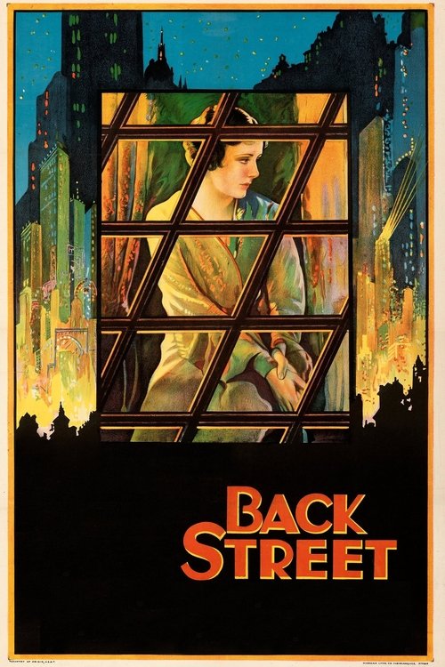 Movie poster for Back Street (1932)