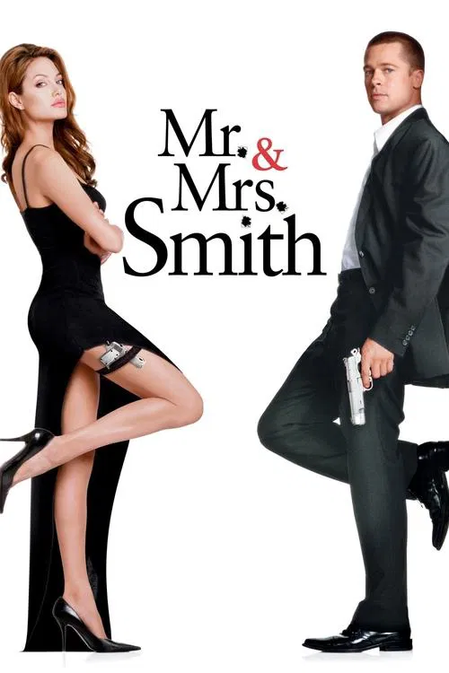 Movie poster for Mr. & Mrs. Smith (2005)