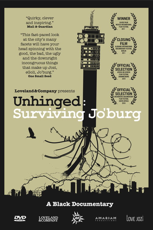 Movie poster for Unhinged: Surviving Jo'burg (2010)