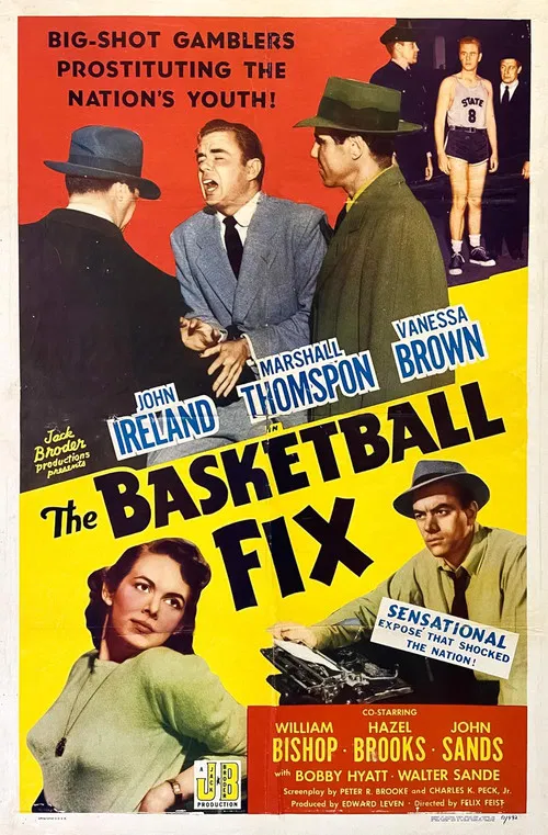 Movie poster for The Basketball Fix (1951)