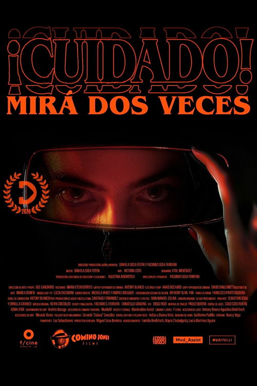 Movie poster for ¡Cuidado! Mirá dos veces (2024)