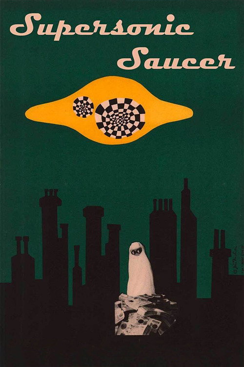 Movie poster for Supersonic Saucer (1956)