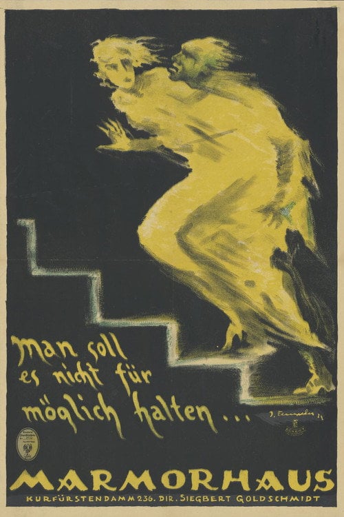 Movie poster for Man soll es nicht für möglich halten ... (1922)