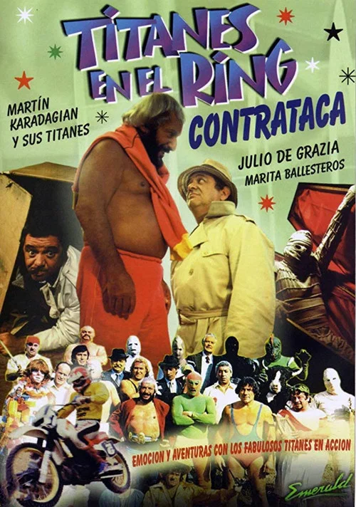 Movie poster for Titanes en el Ring Contraataca (1984)