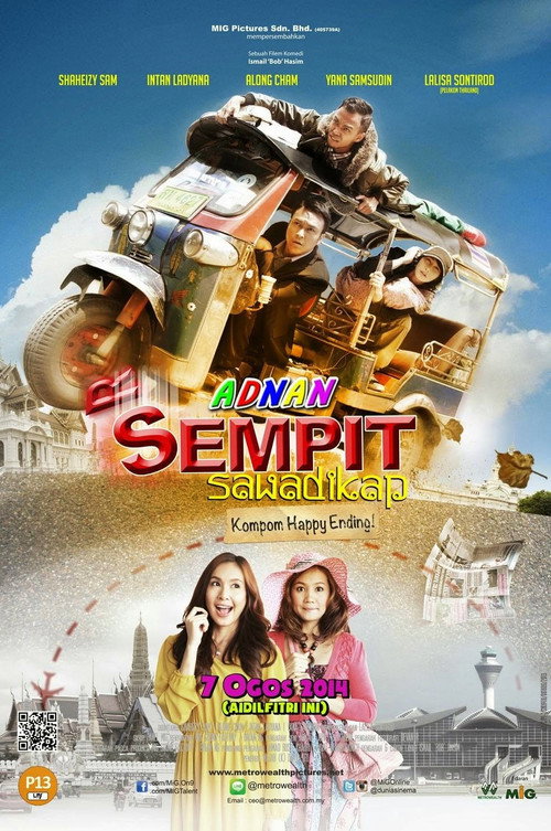 Movie poster for Adnan Sempit Sawadikap (2014)