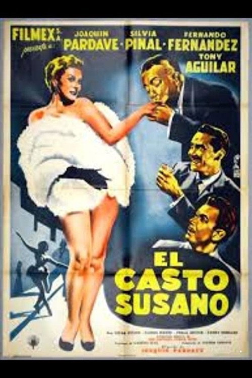 Movie poster for El casto Susano (1954)